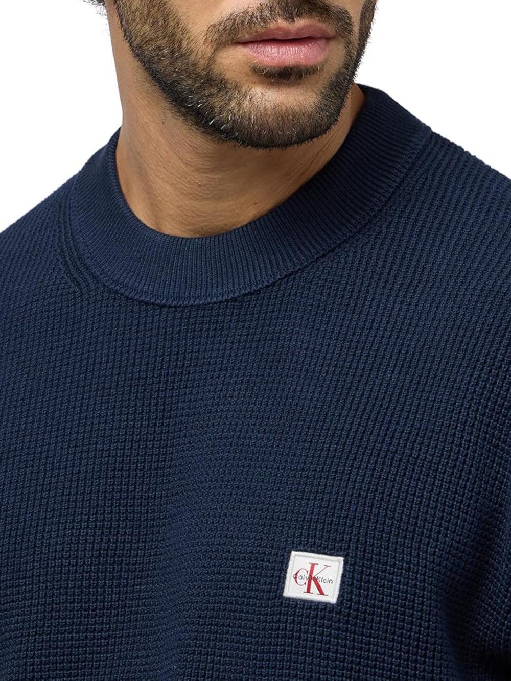 Calvin Klein Maglia Uomo Lv04rd313g Blu