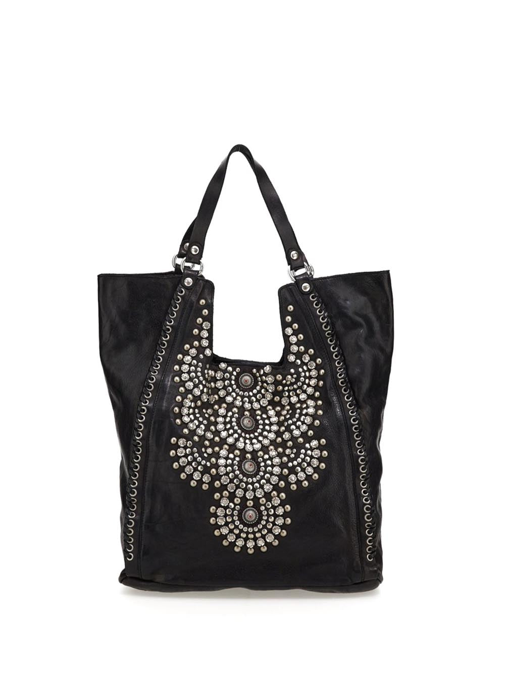 Campomaggi Borsa Shopping Donna C000010nd X0028 Nero