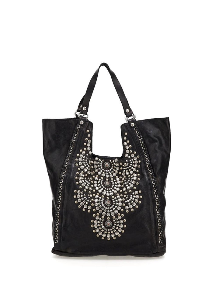 Campomaggi Borsa Shopping Donna C000010nd X0028 Nero