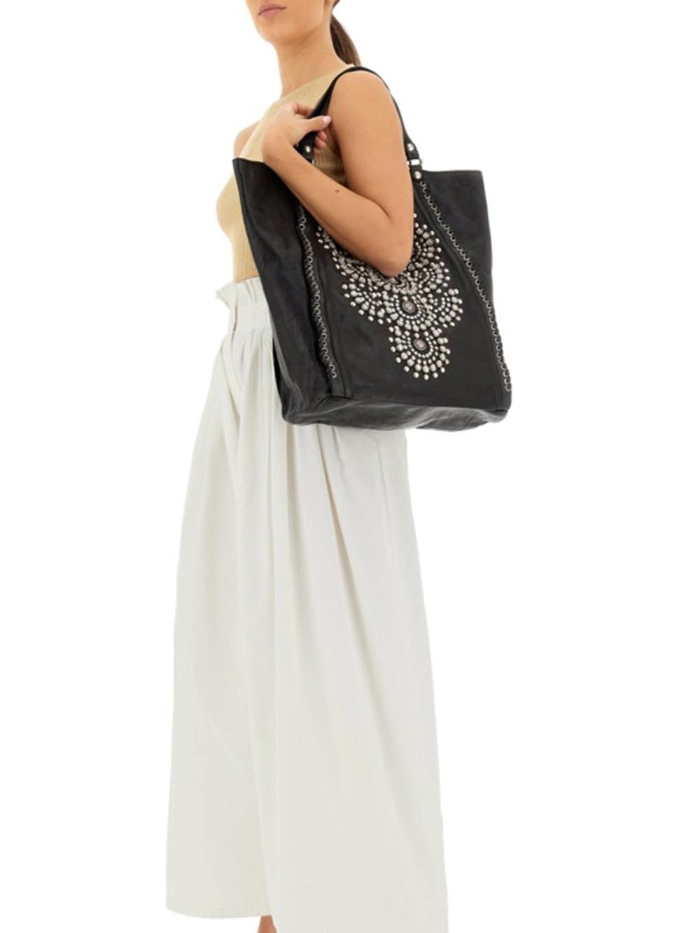 Campomaggi Borsa Shopping Donna C000010nd X0028 Nero