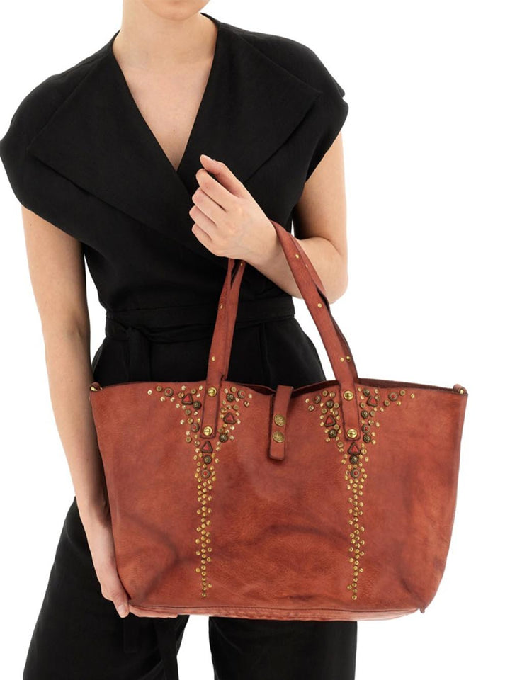 Campomaggi Shopper Donna C000290nd X2867 Terra