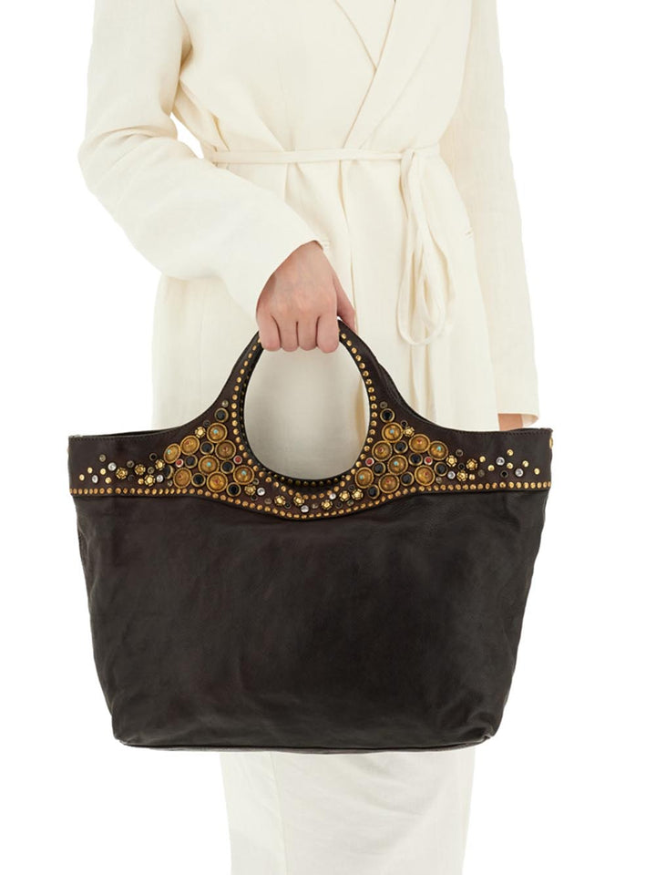 Campomaggi Borsa Shopping Donna C033470nd X0045 Nero