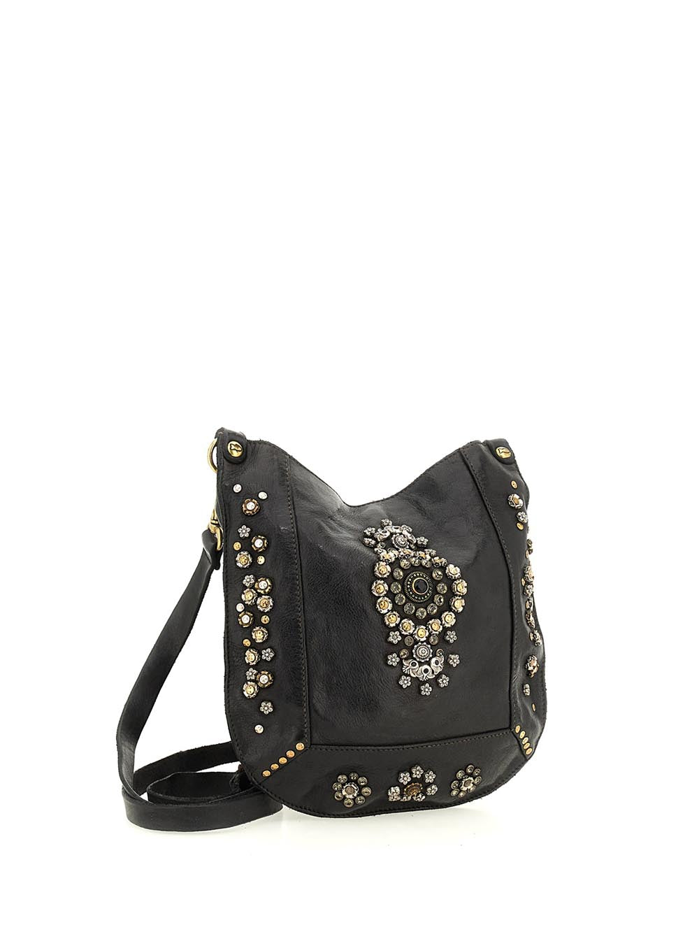 Campomaggi Borsa Tracolla Donna C035340nd X2885 Nero