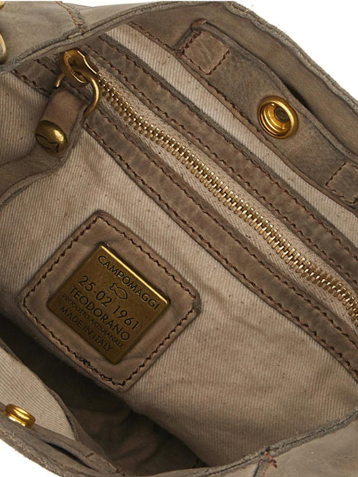 Campomaggi Borsa Tracolla Donna C035340nd X2885 Grigio