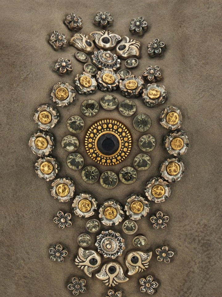 Campomaggi Borsa Tracolla Donna C035340nd X2885 Grigio