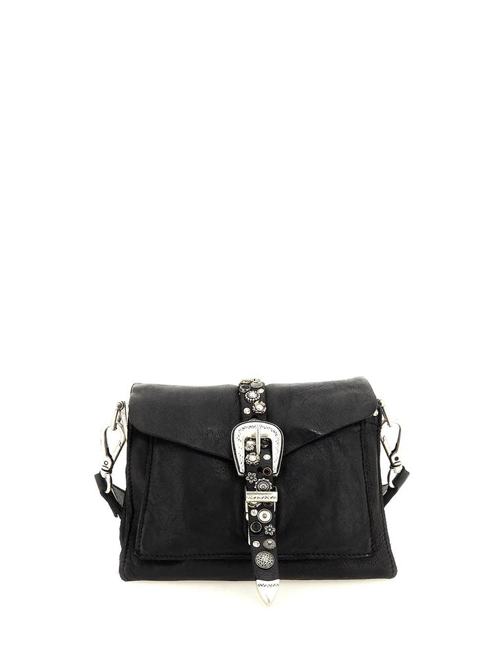 Campomaggi Borsa a Tracolla Donna C042650nd X2876 Nero