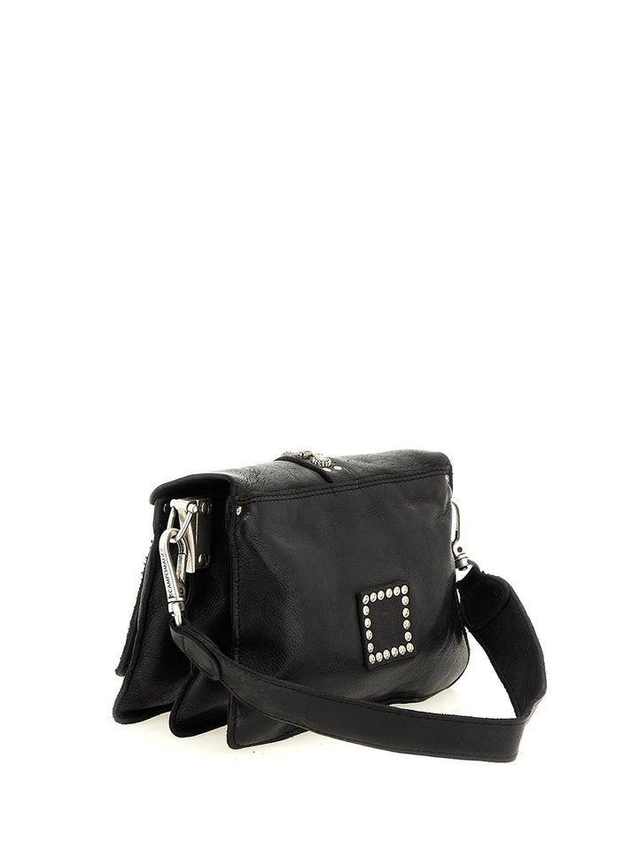 Campomaggi Borsa a Tracolla Donna C042650nd X2876 Nero