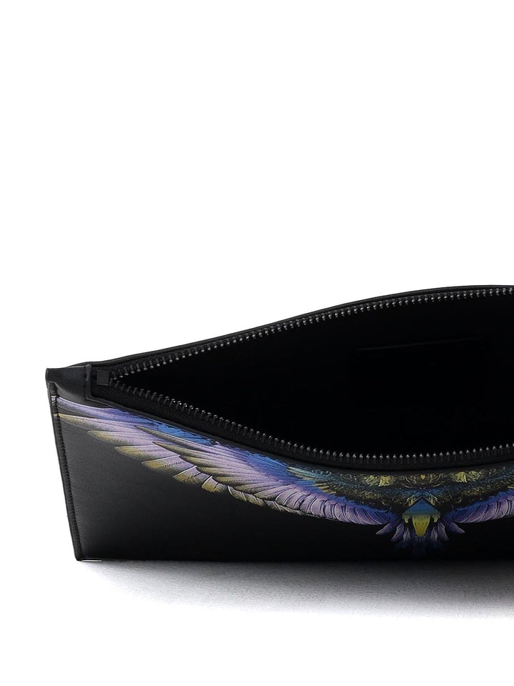 COUNTY OF MILAN Pochette Uomo Comaf250135 Nero blu