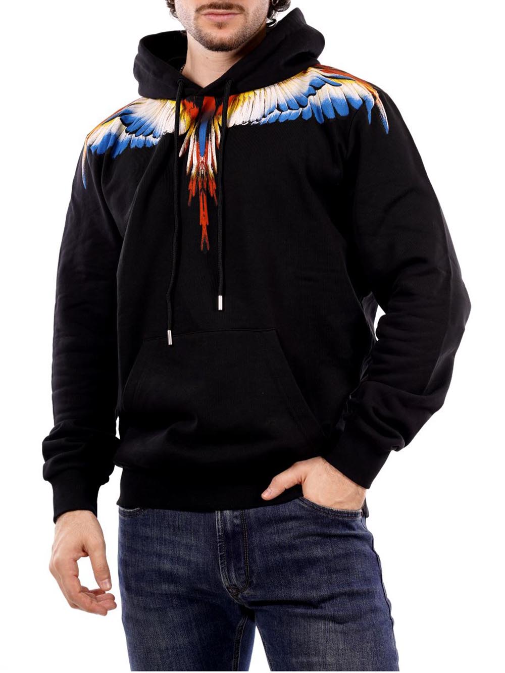 COUNTY OF MILAN Felpa Uomo F5camahs059 Nero