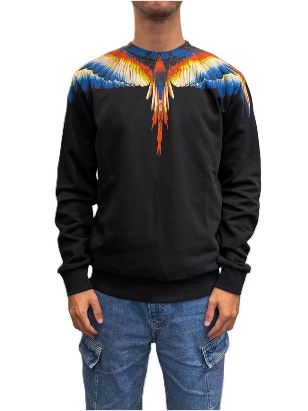 COUNTY OF MILAN Felpa Uomo F5camasw025 Nero