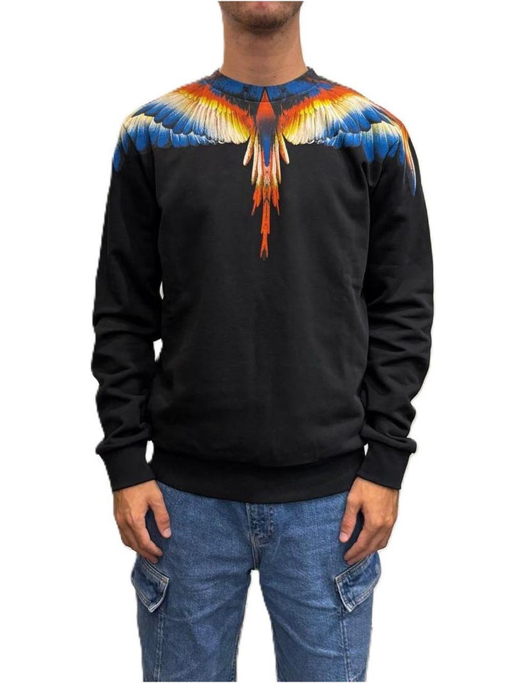 COUNTY OF MILAN Felpa Uomo F5camasw025 Nero