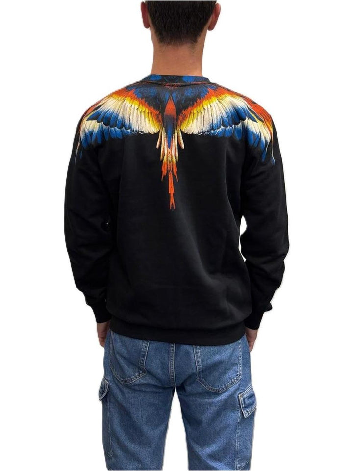 COUNTY OF MILAN Felpa Uomo F5camasw025 Nero