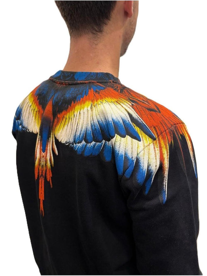 COUNTY OF MILAN Felpa Uomo F5camasw025 Nero