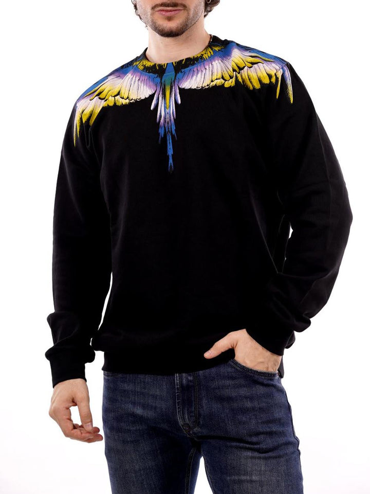 COUNTY OF MILAN Felpa Uomo F5camasw061 Nero