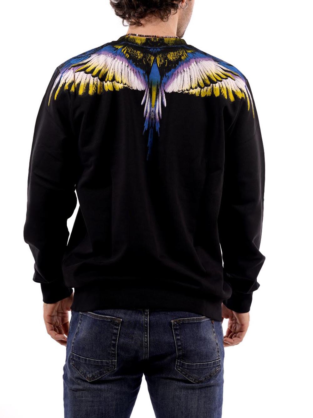 COUNTY OF MILAN Felpa Uomo F5camasw061 Nero