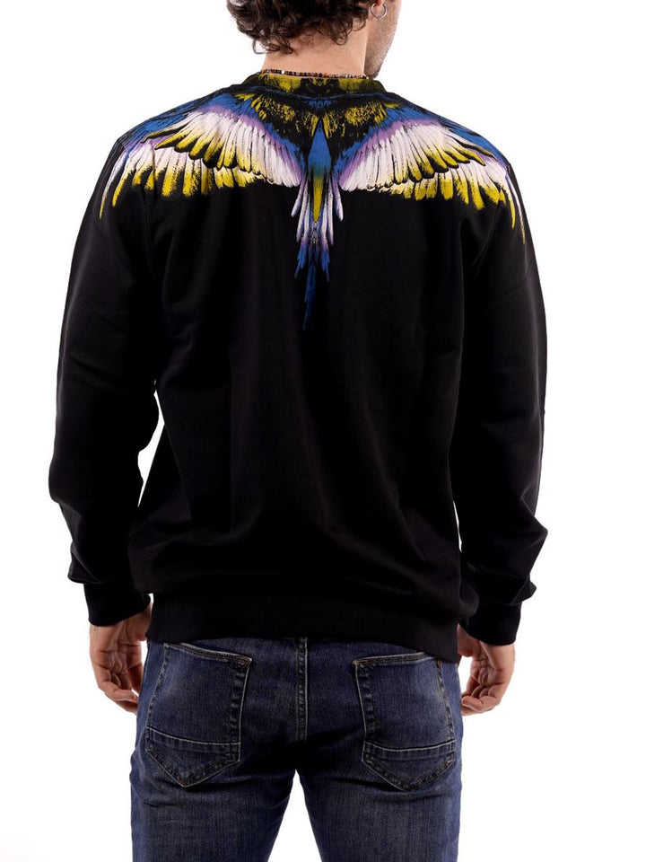 COUNTY OF MILAN Felpa Uomo F5camasw061 Nero