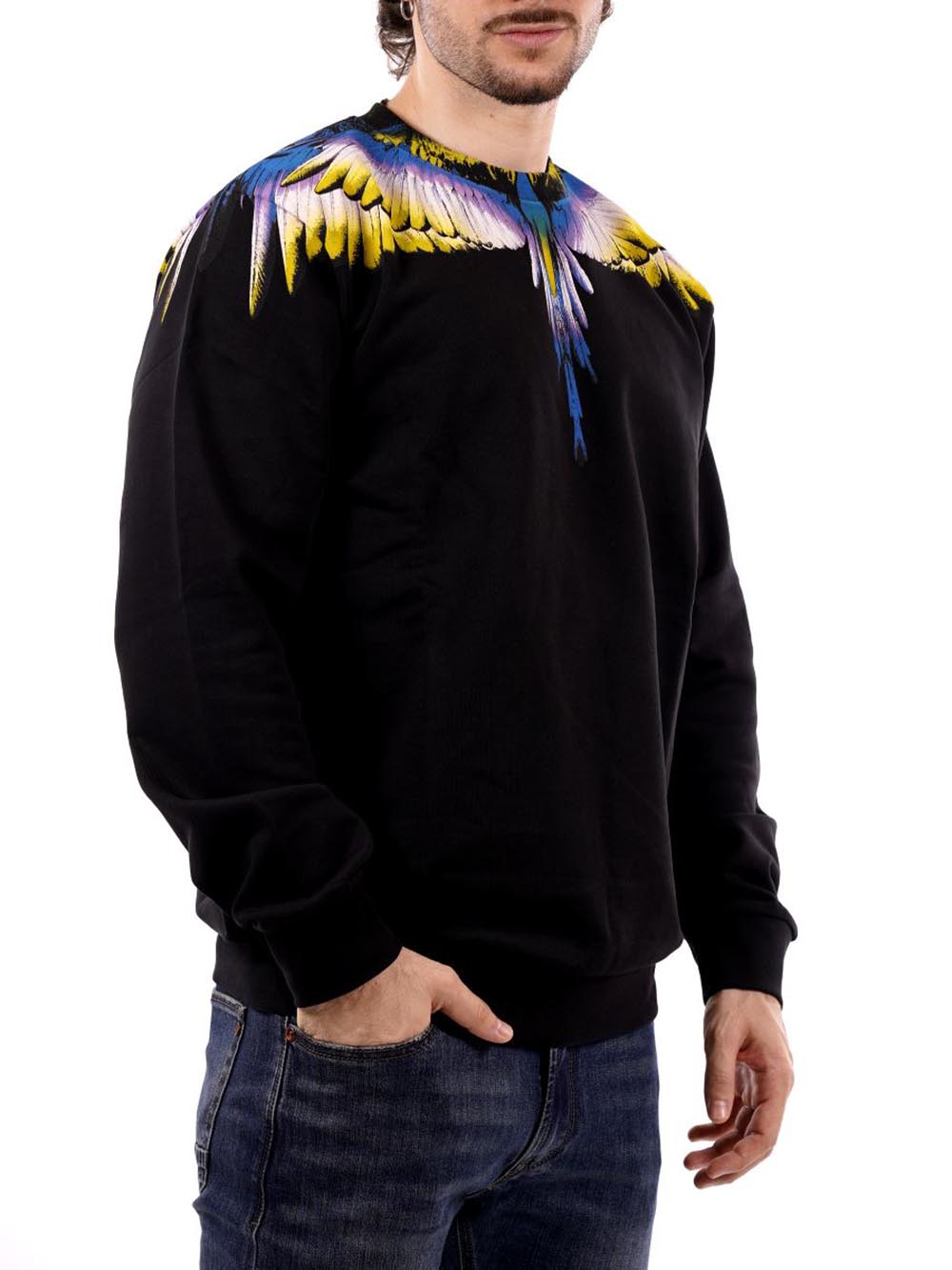 COUNTY OF MILAN Felpa Uomo F5camasw061 Nero