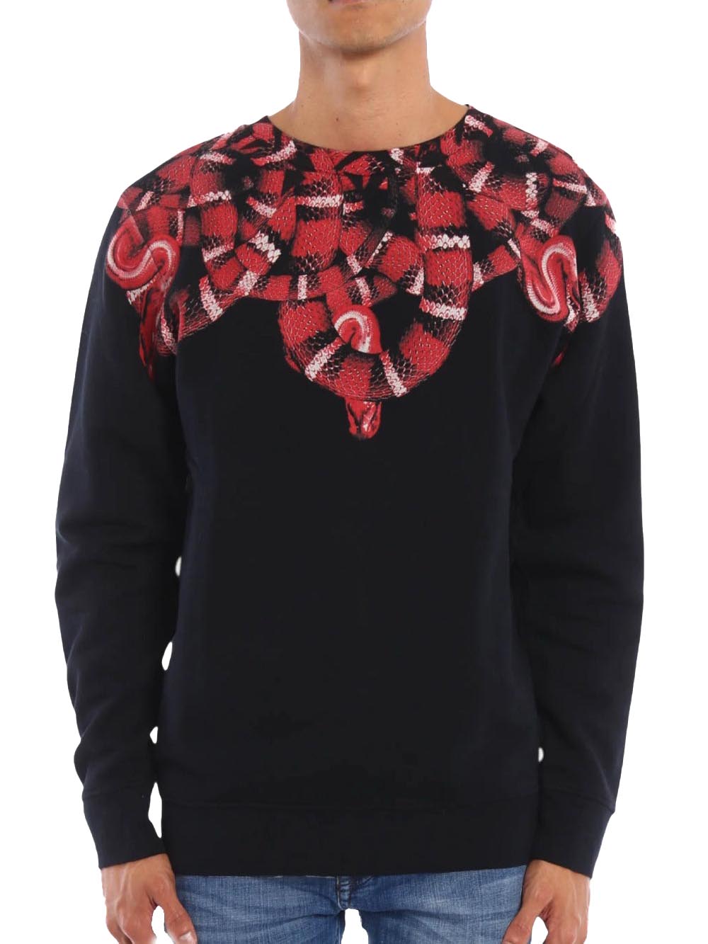 COUNTY OF MILAN Felpa Uomo F5camasw064 Nero