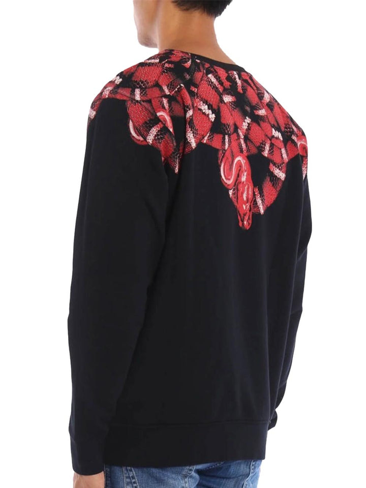 COUNTY OF MILAN Felpa Uomo F5camasw064 Nero