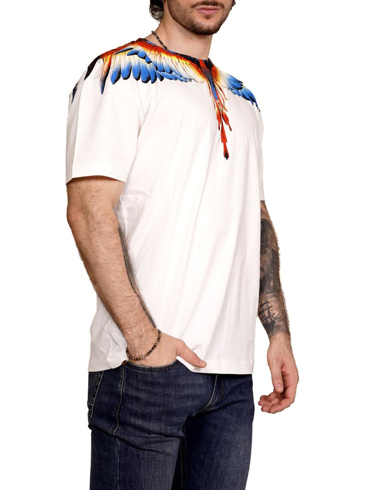 COUNTY OF MILAN T-shirt Uomo F5camath023 Panna