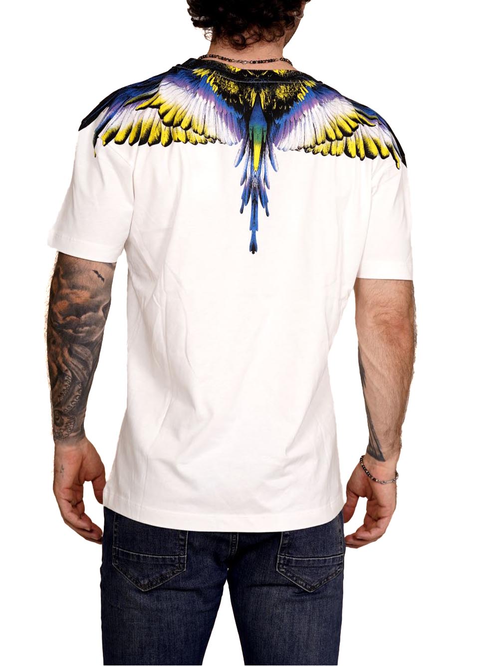 COUNTY OF MILAN T-shirt Uomo F5camath029 Panna