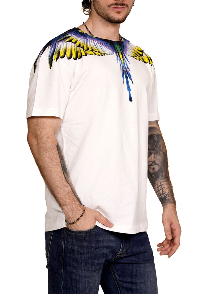 COUNTY OF MILAN T-shirt Uomo F5camath029 Panna