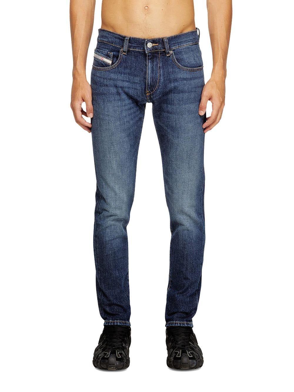 Diesel Jeans Uomo A03558 Scuro