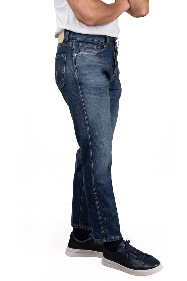 DON THE FULLER Jeans Uomo Dtfut M2f5007a Scuro