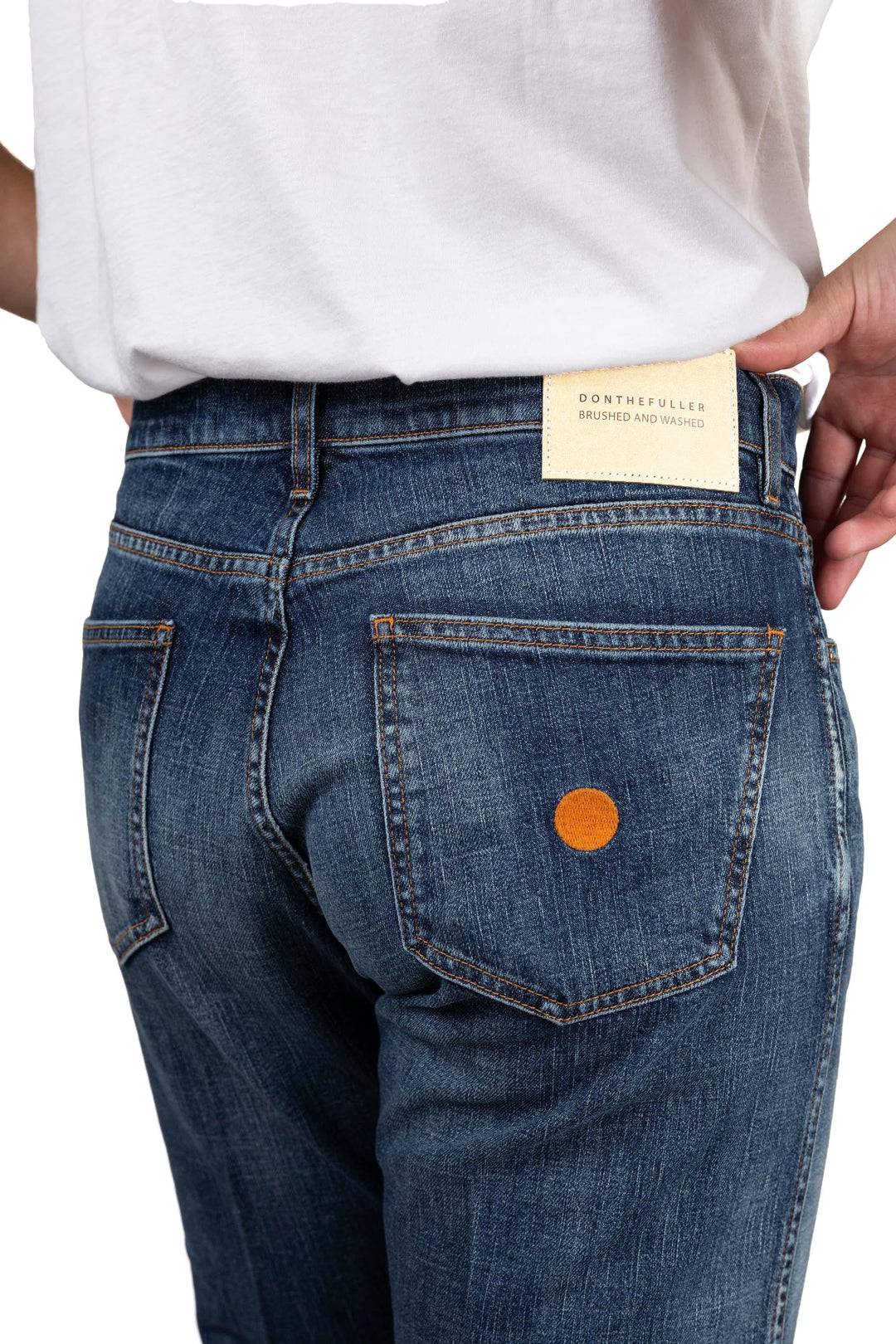 DON THE FULLER Jeans Uomo Dtfut M2f5007a Scuro