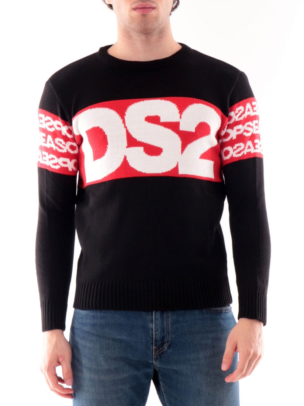 Ds2 Maglia Uomo Fw25213 Nero