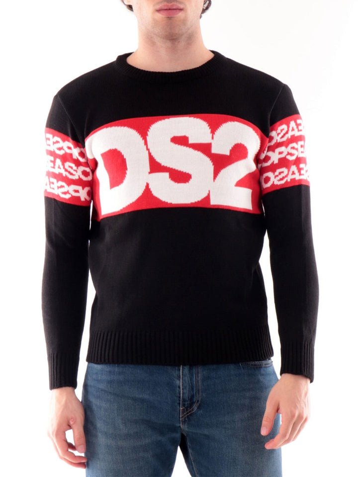 Ds2 Maglia Uomo Fw25213 Nero