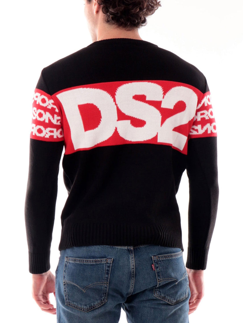 Ds2 Maglia Uomo Fw25213 Nero