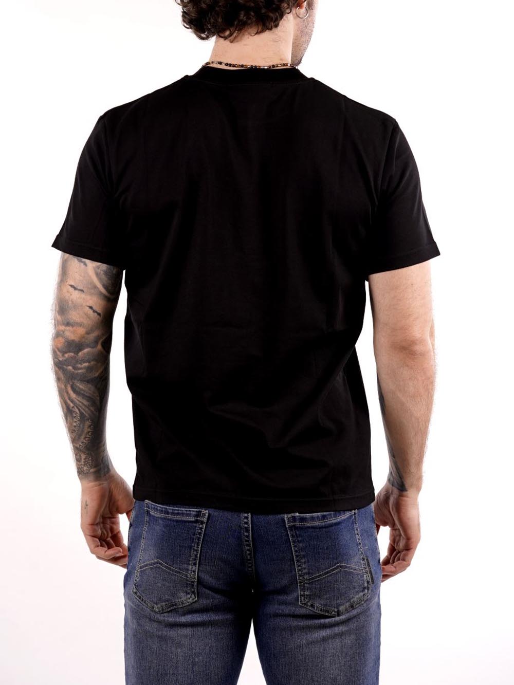 Ds2 T-shirt Uomo Fw25224 Nero