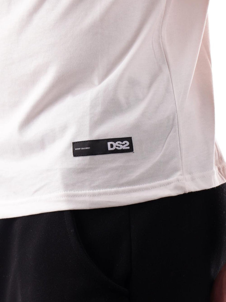 Ds2 T-shirt Uomo Fw25224 Bianco
