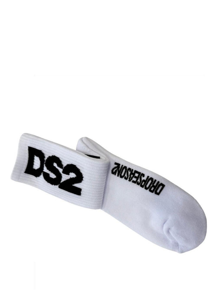 Ds2 Calzini Uomo Fw25c01 Bianco