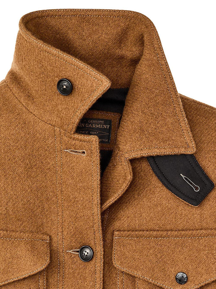 FILSON Cappotto Donna Fwcps0013ut2853 Giallo/marrone