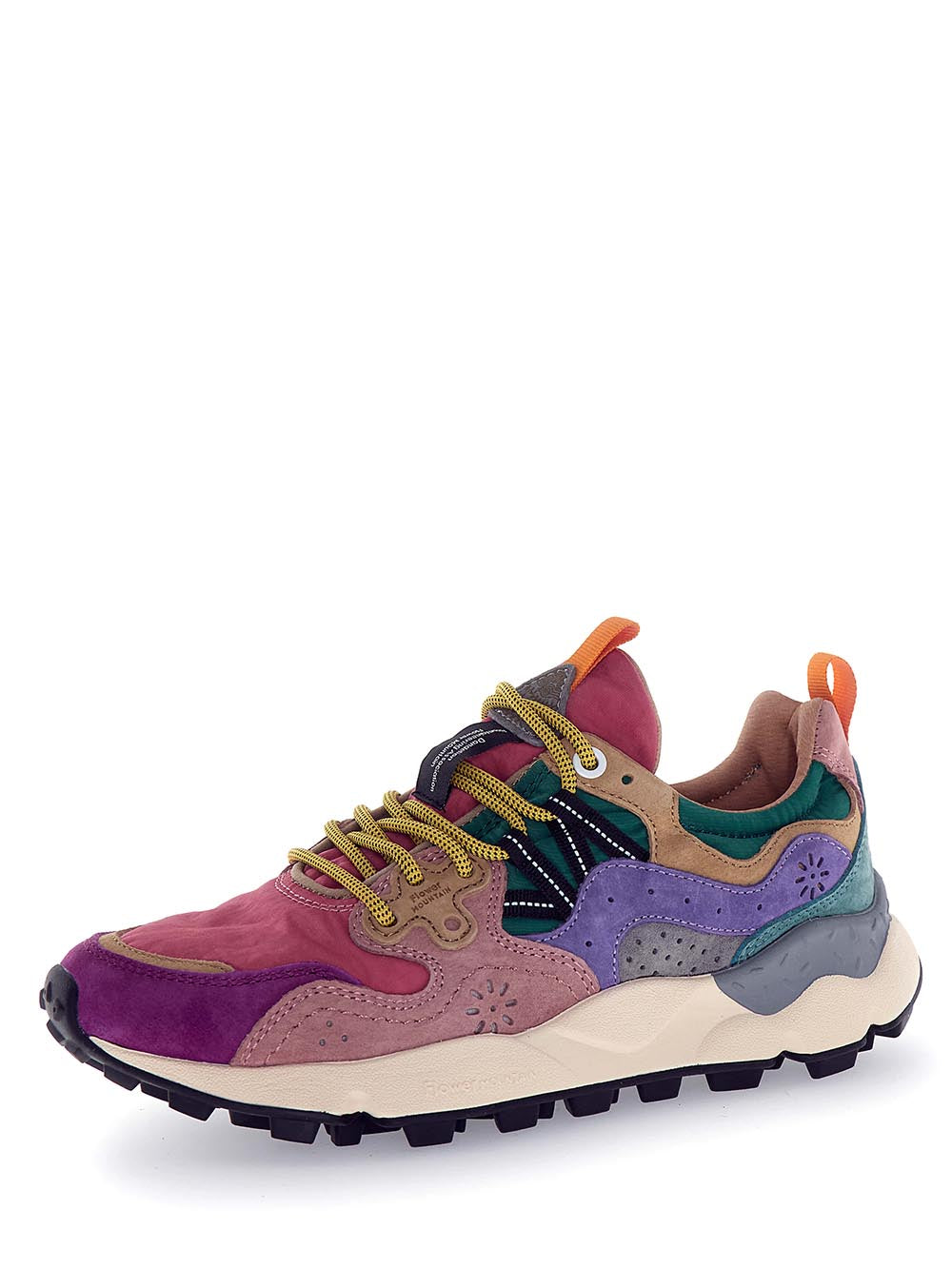 Flower Mountain Sneaker Donna 201781701 Fuxia/Muilticolor