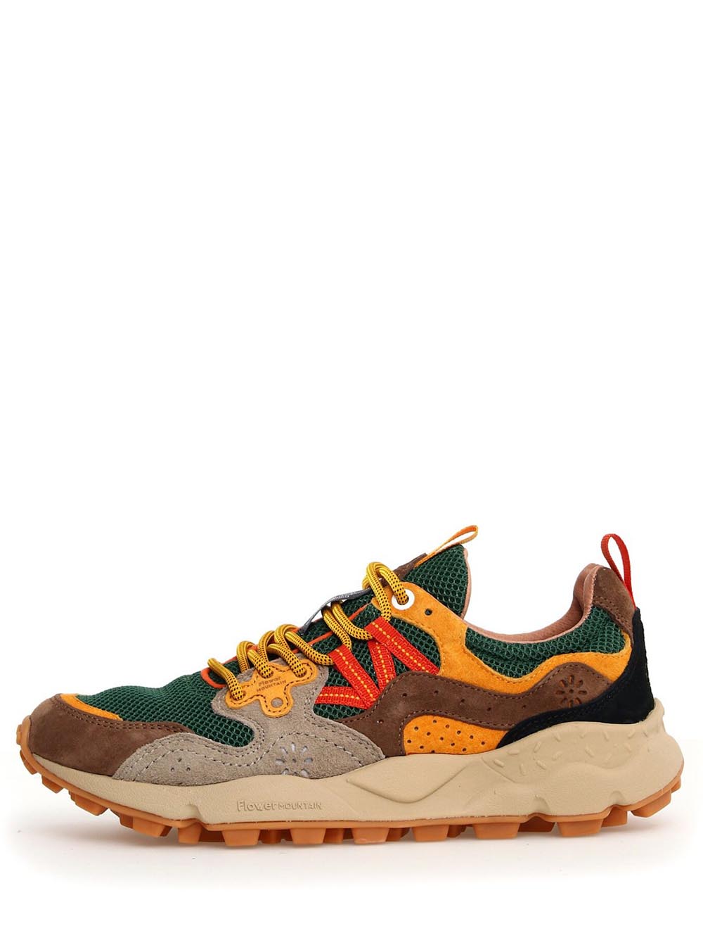 Flower Mountain Sneaker Unisex 201781815 Ocra