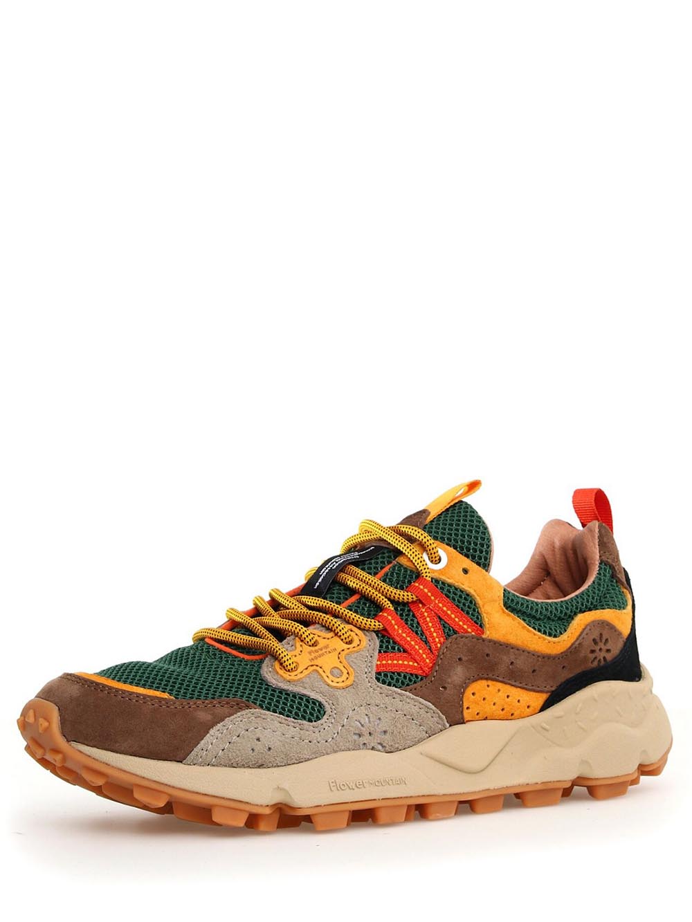 Flower Mountain Sneaker Unisex 201781815 Ocra