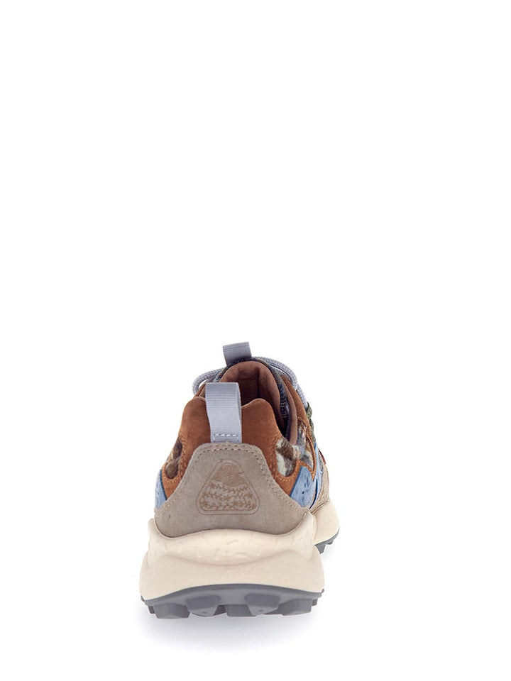 Flower Mountain Sneaker Unisex 201781852 Grigio/Marrone