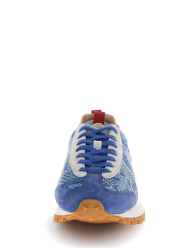 Flower Mountain Sneaker Unisex 201832507 Blu