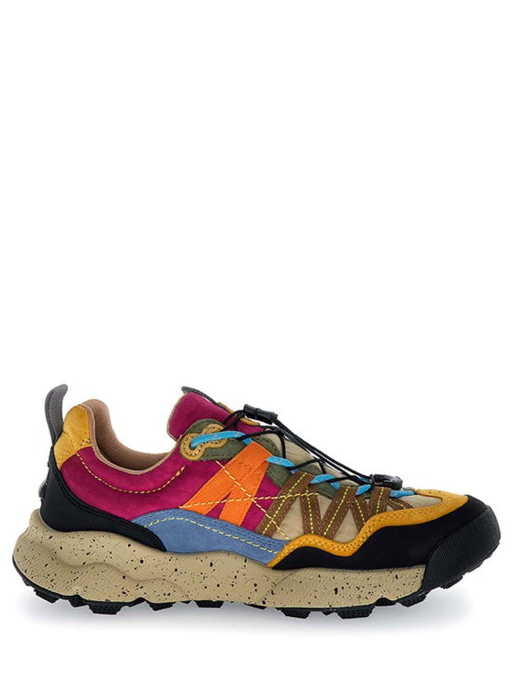 Flower Mountain Sneaker Donna 201944301 Nero/multicolor