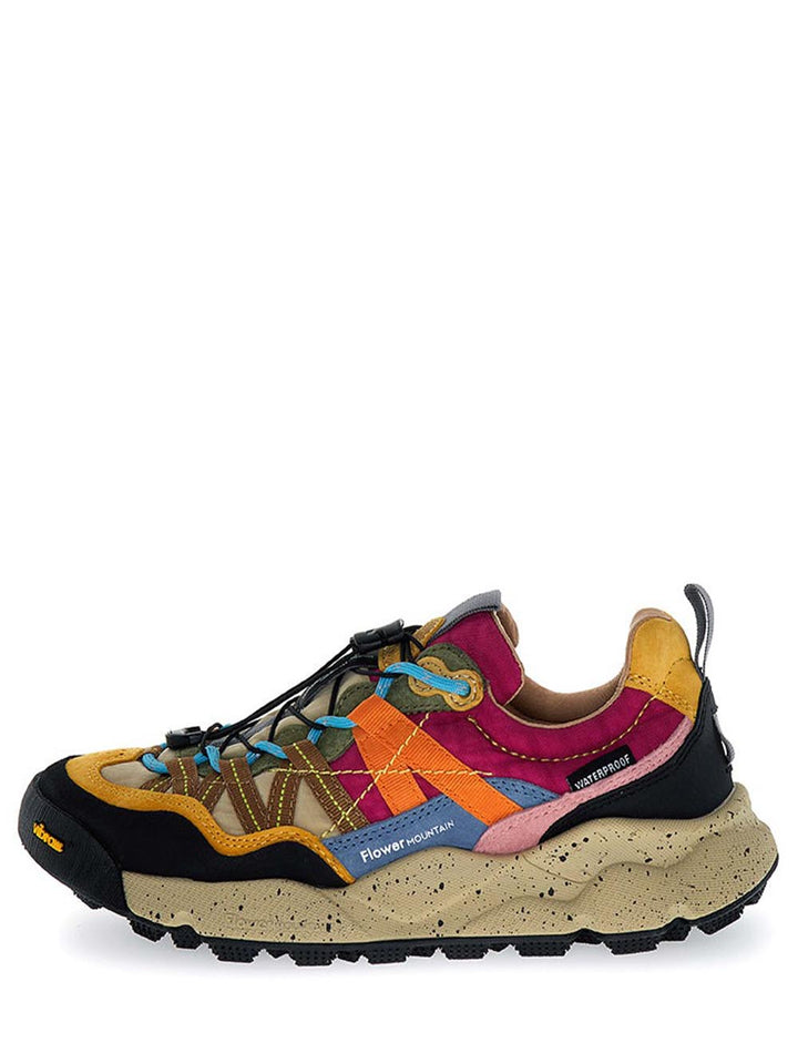 Flower Mountain Sneaker Donna 201944301 Nero/multicolor