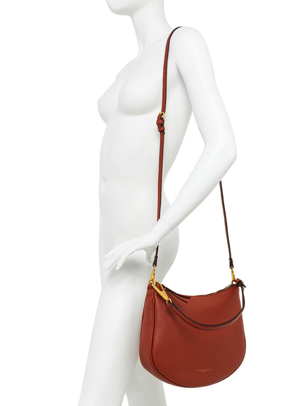 Gianni Chiarini Borsa a Spalla Donna Bs 10491 Tkl Rosso mattone