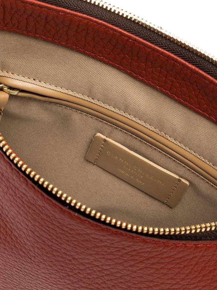 Gianni Chiarini Borsa a Spalla Donna Bs 10491 Tkl Rosso mattone