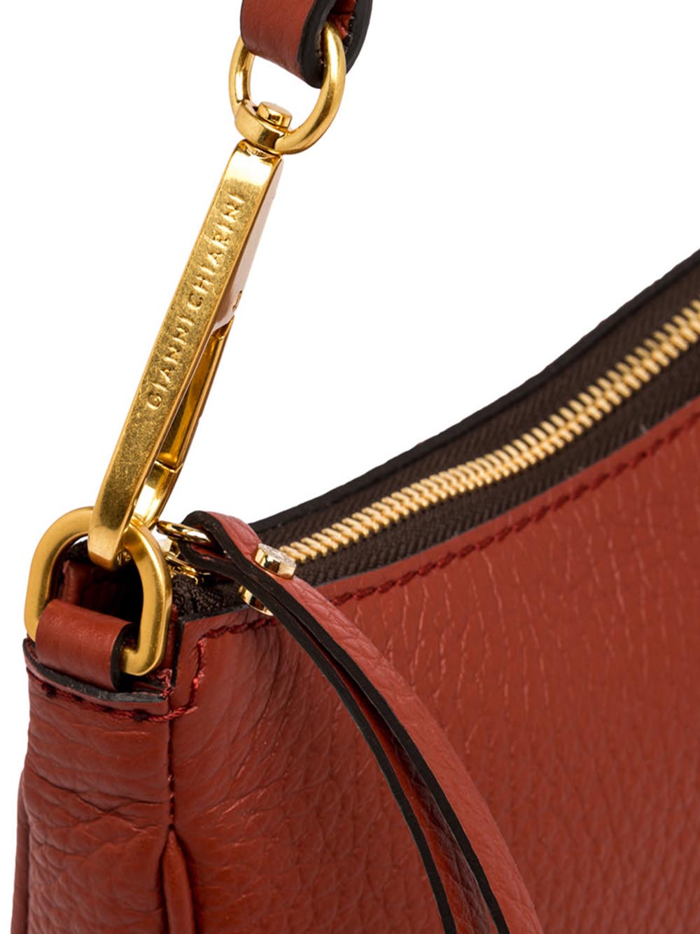 Gianni Chiarini Borsa a Spalla Donna Bs 10491 Tkl Rosso mattone