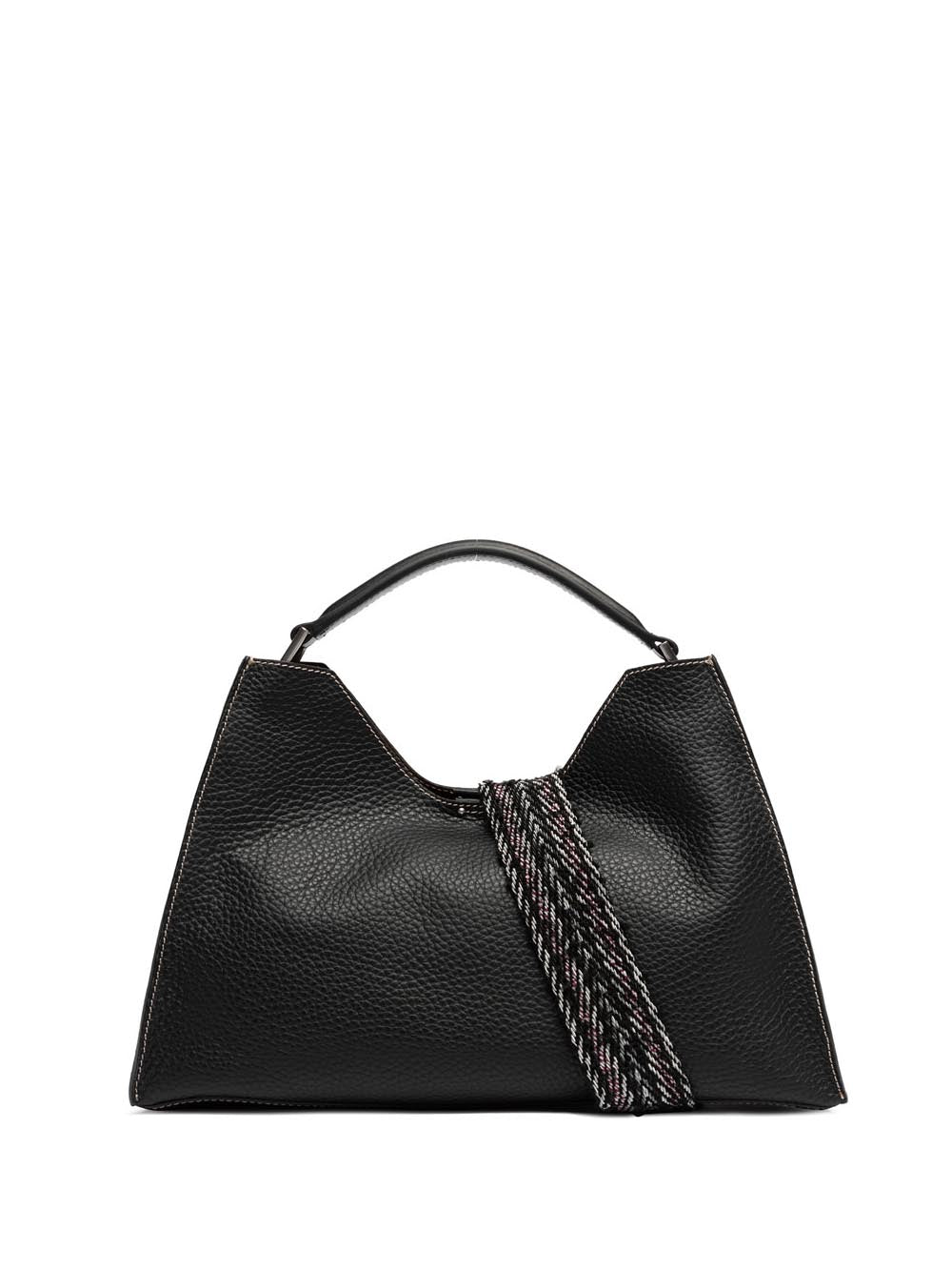 Gianni Chiarini Borsa a Mano Donna Bs 10566 RngdbL-Naspm Nero