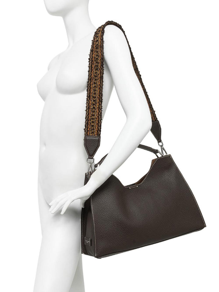Gianni Chiarini Borsa a Mano Donna Bs 10566 RngdbL-Naspm Nero