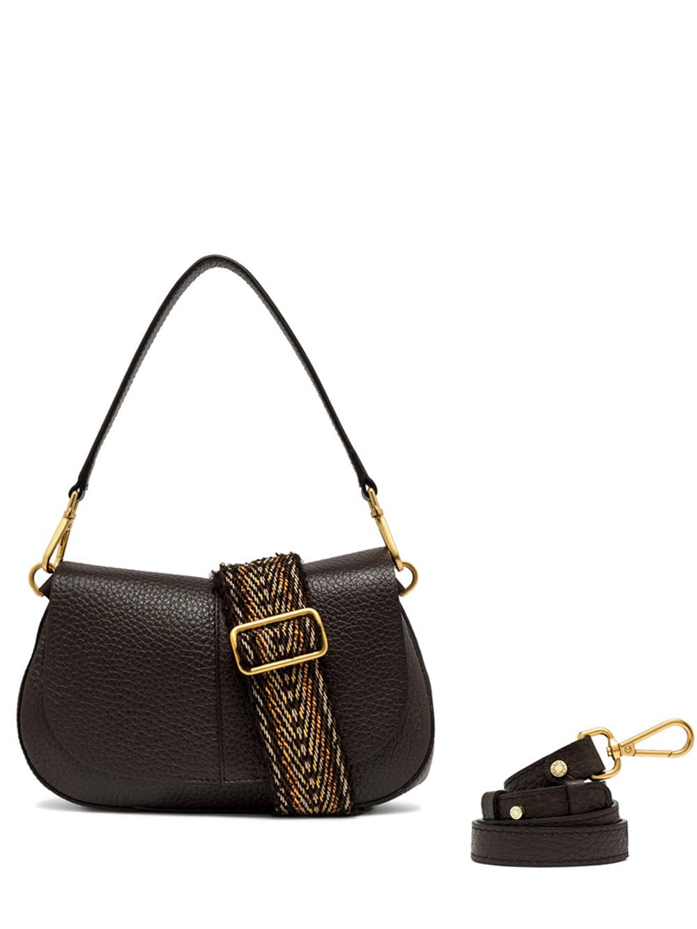 Gianni Chiarini Borsa a Spalla Donna Bs 11088 TkL-Naspm Marrone