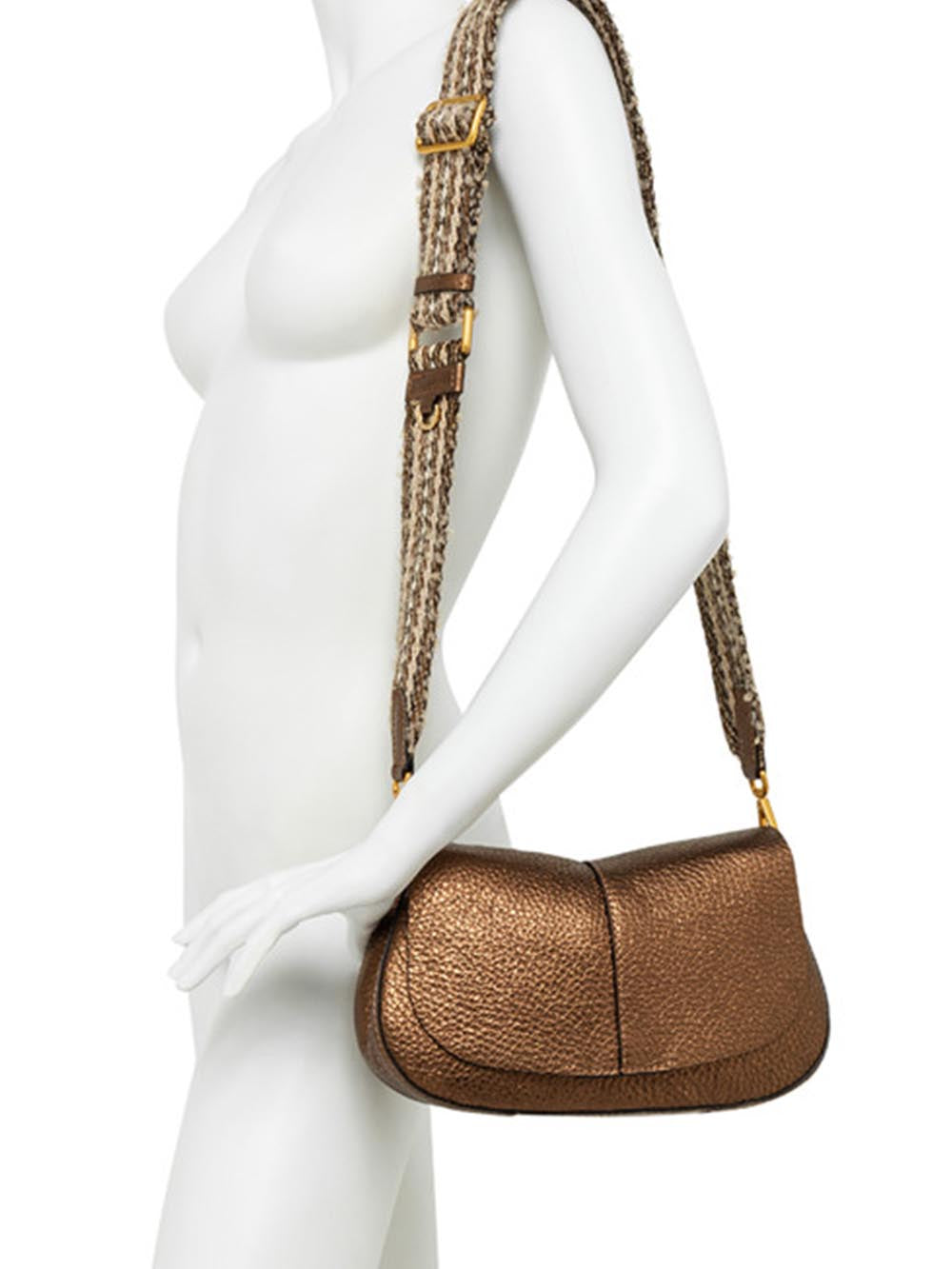 Gianni Chiarini Borsa a Spalla Donna Bs 11088 TkL-Naspm Marrone
